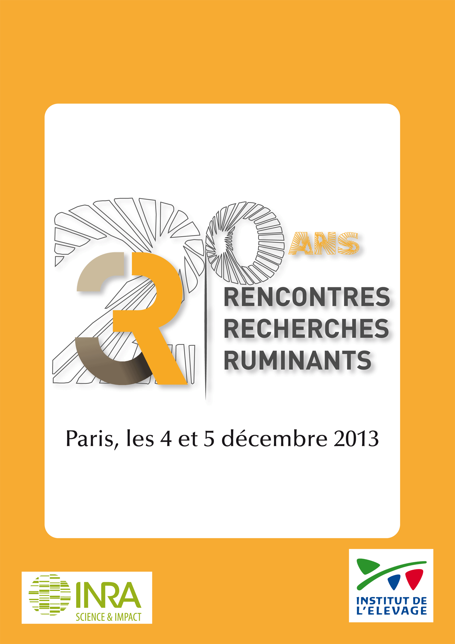 3r rencontres recherche ruminants