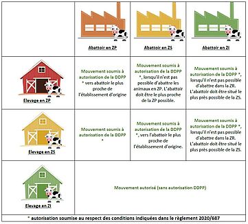 I. MOUVEMENTS POUR ABATTAGE